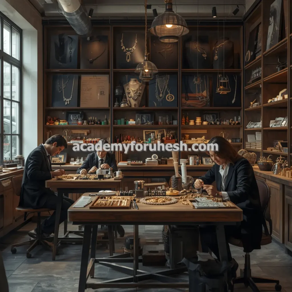 آموزشگاه طلاسازی با مدرک فنی حرفه ای در مشهد